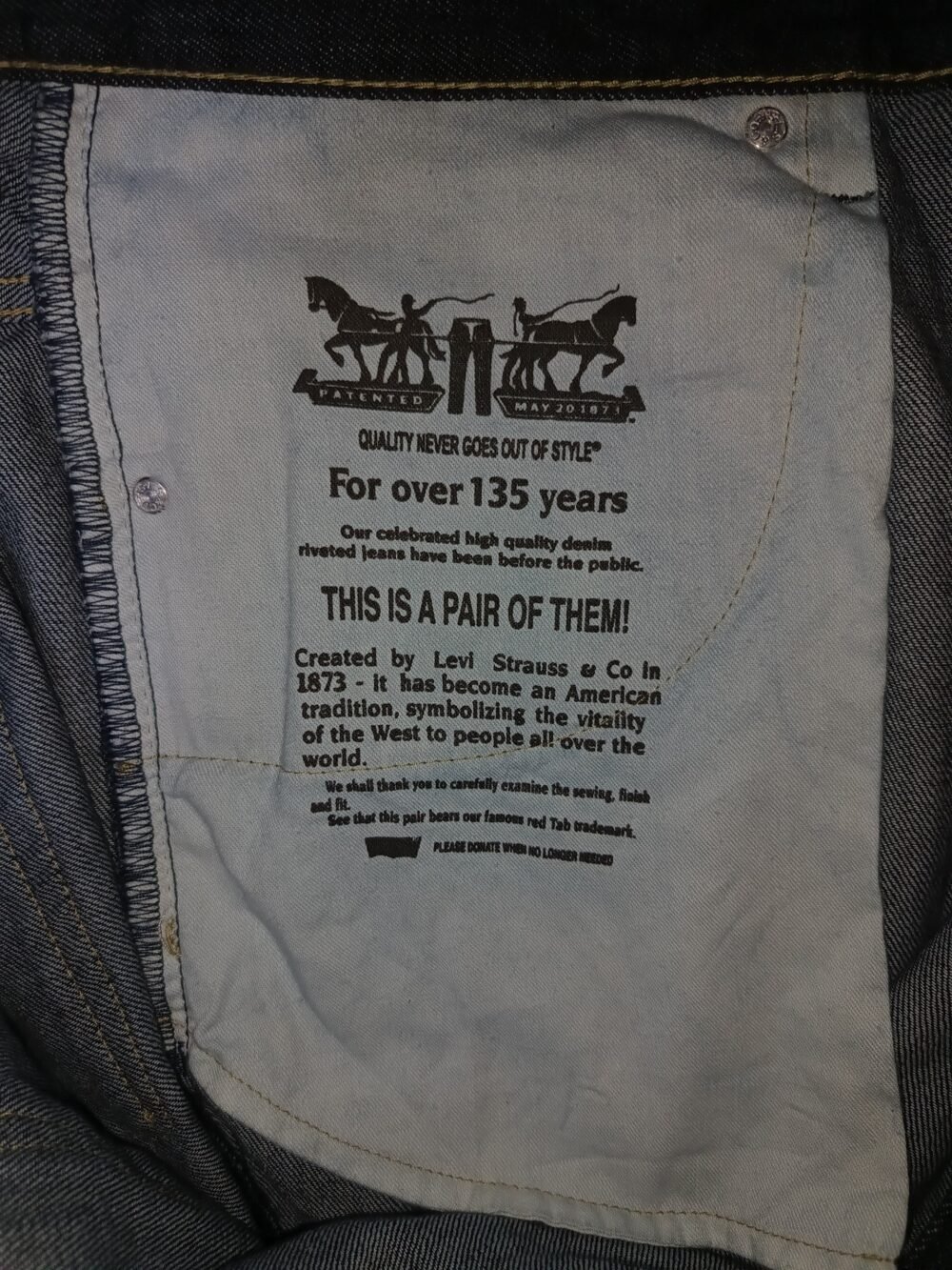 Levi's 559 T.66