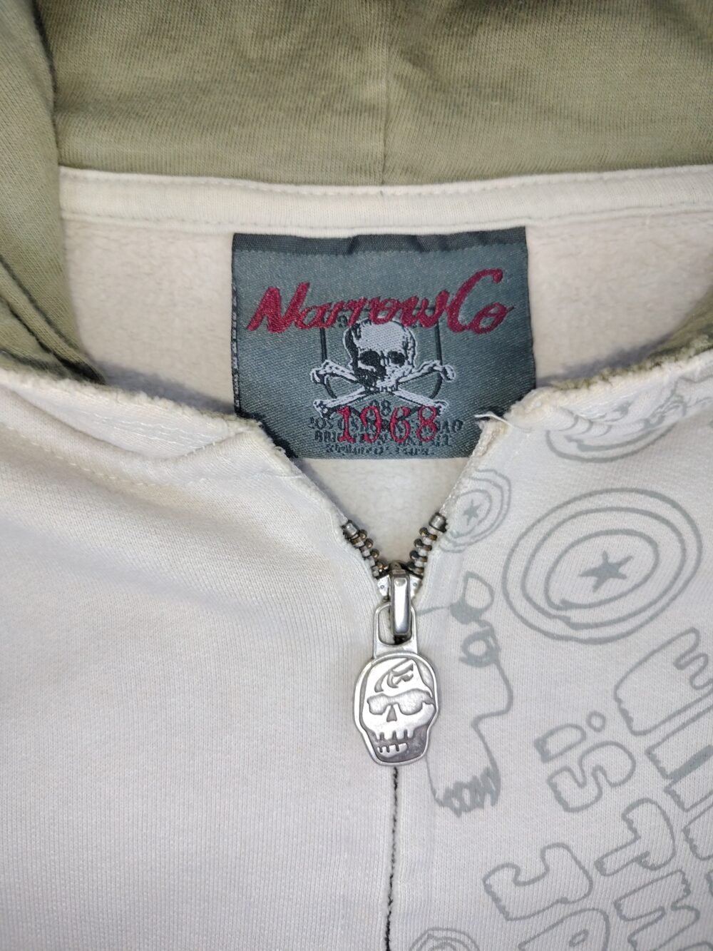 Narrow zip T.L